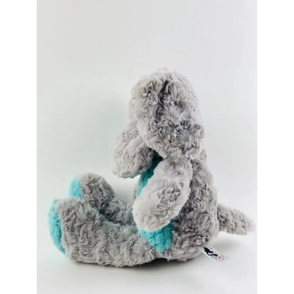 Spark Create Imagine Elephant Plush Stuffed Animal Toy Rattles & Ears Crinkle - Picture 4 of 7